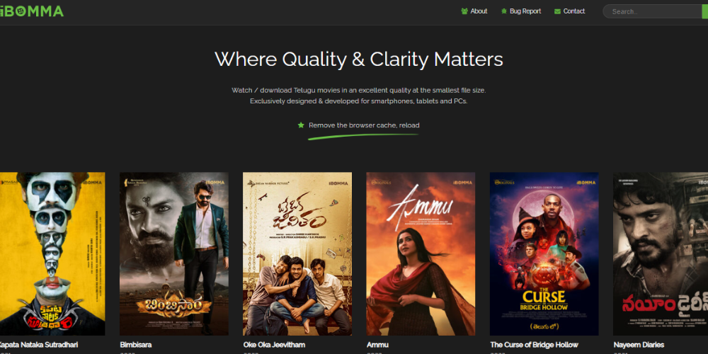 iBOMMA – Watch & Download New iBOMMA Telugu Movies 2022
