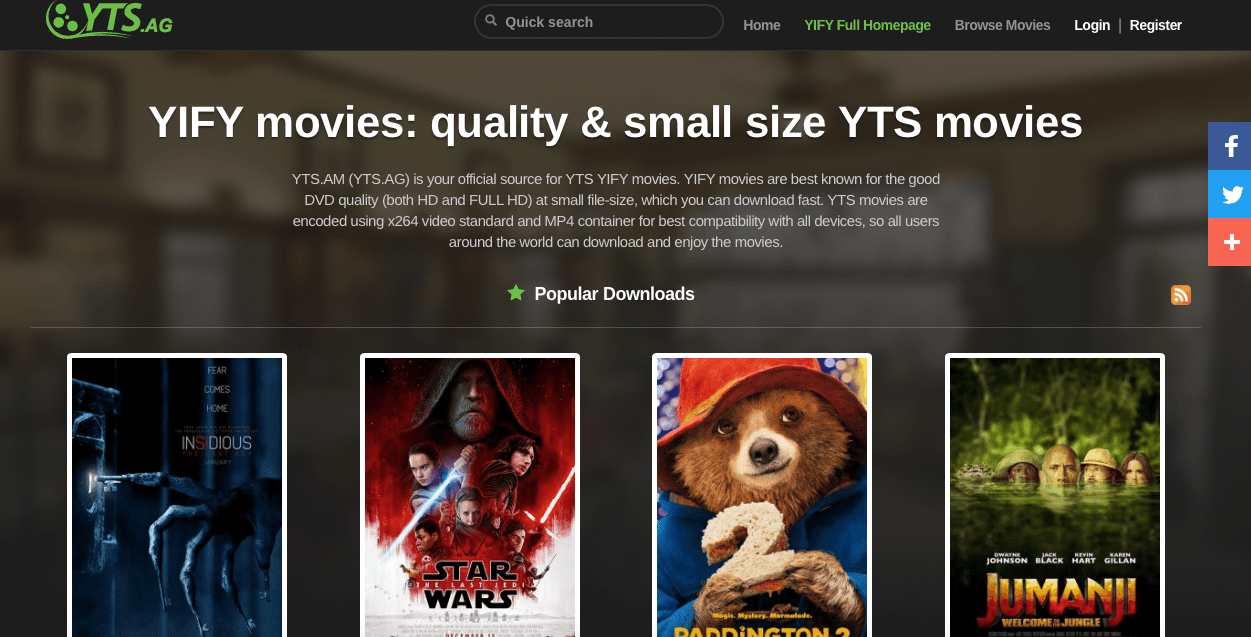 YTS Proxy: 100% Working YTS Torrent Access Without VPN