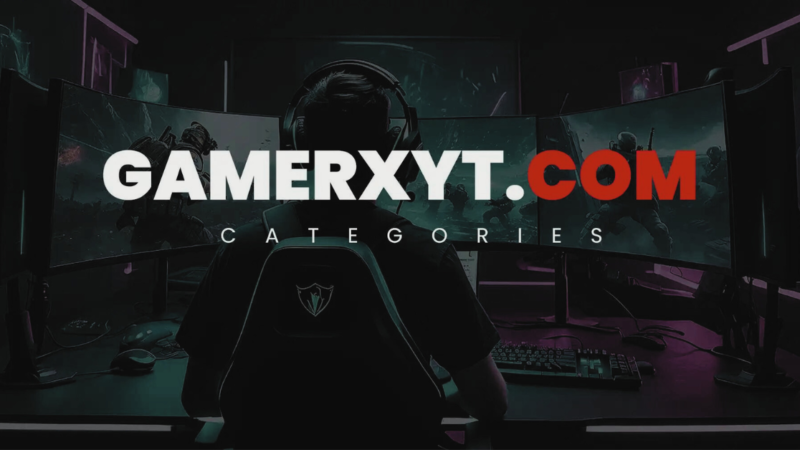Gamerxyt.com categories and Its Purpose