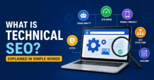 technical seo example showing google search console indexing and crawl errors.