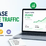 Organic Website Traffic Growth Using SEO Strategies.