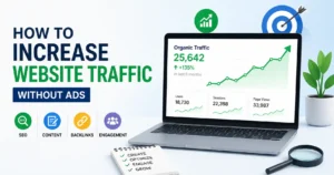 Organic Website Traffic Growth Using SEO Strategies.