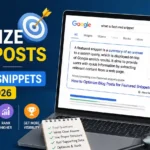 google featured snippet example showing paragraph answer at top of search results page