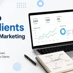 Google Search Console Performance dashboard showing growth in organic clicks and impressions for a website through SEO.