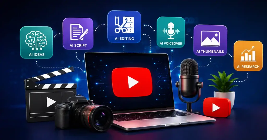 Best AI tools for YouTube content creation in 2026