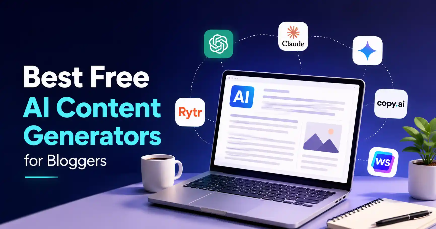 Best free AI content generators for bloggers
