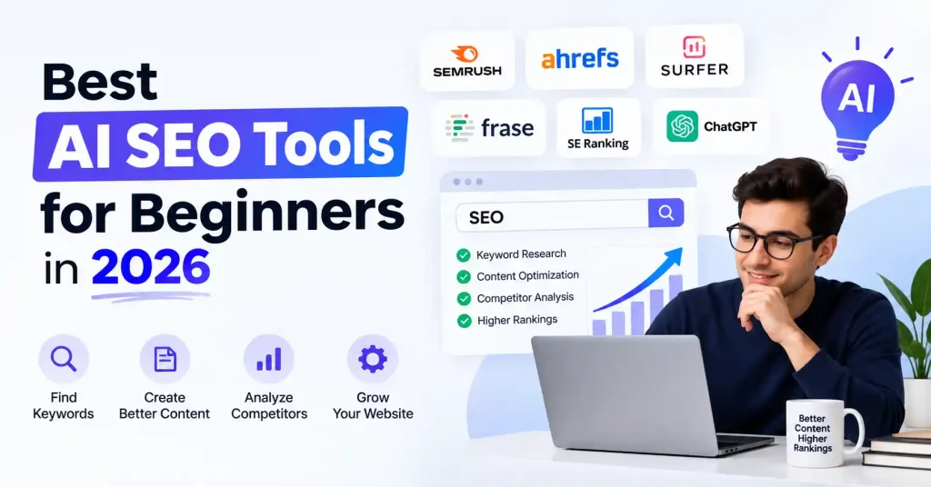 Best AI SEO tools for beginners in 2026