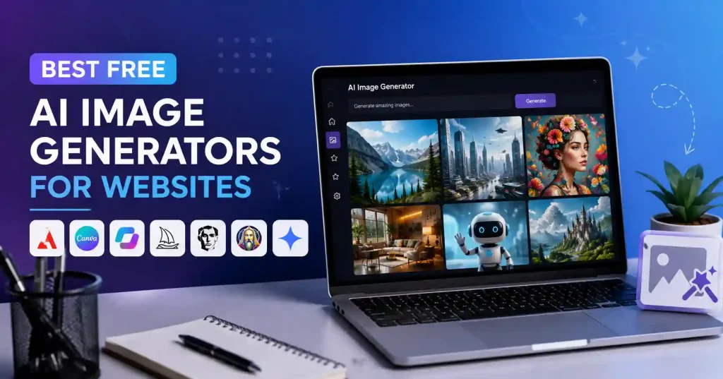 Best free AI image generators for websites