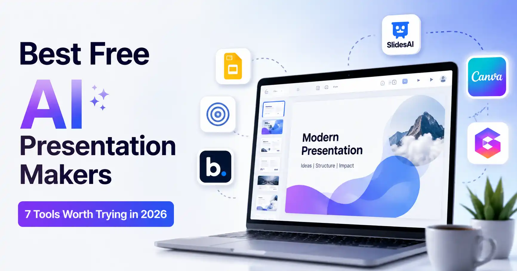 Best free AI presentation maker tools