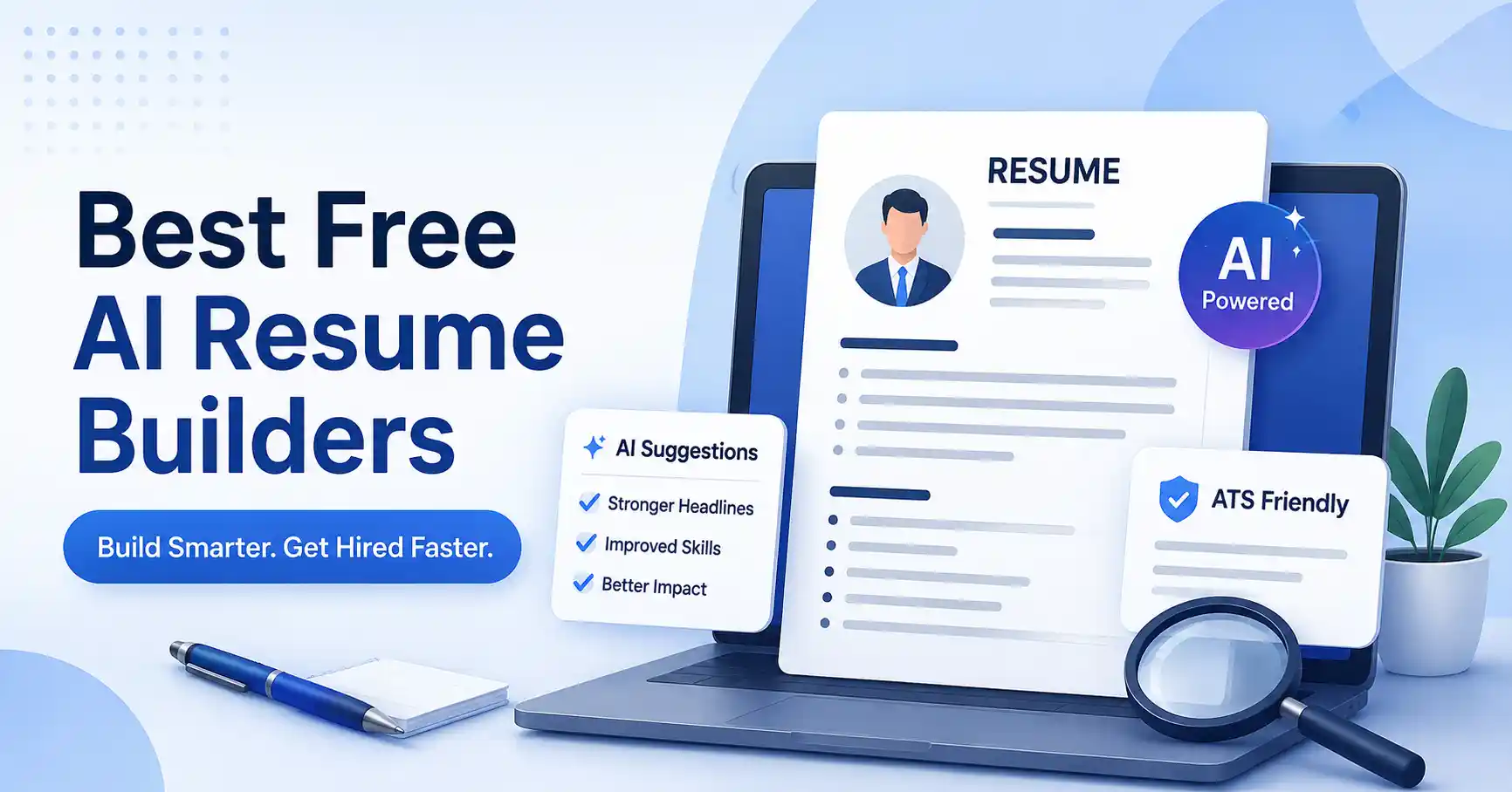 Best free AI resume builder tools for creating ATS-friendly resumes