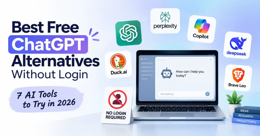 Best free ChatGPT alternatives without login