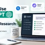 How to use ChatGPT for keyword research
