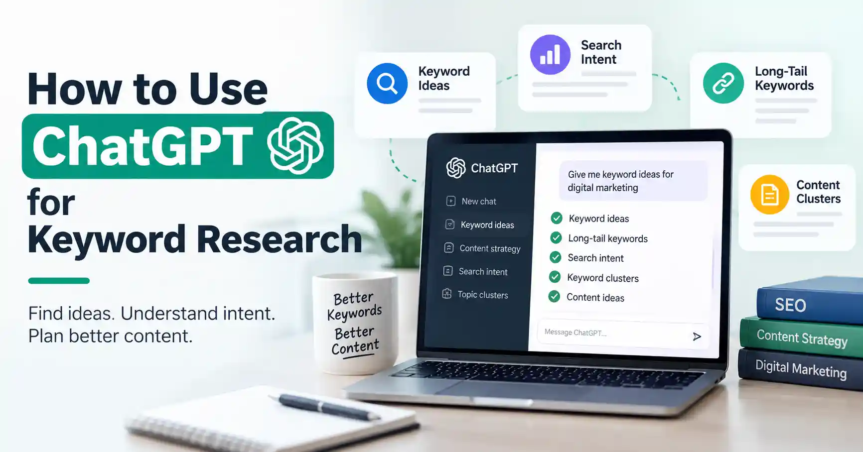 How to use ChatGPT for keyword research