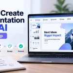 How to create a presentation with AI step by step