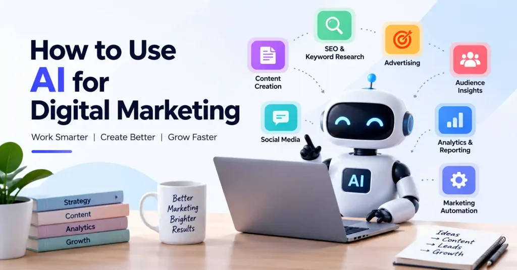 How to use AI for digital marketing