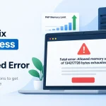 WordPress memory exhausted error troubleshooting