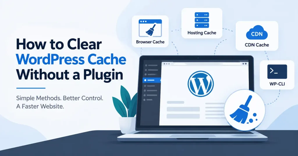 How to clear WordPress cache without a plugin