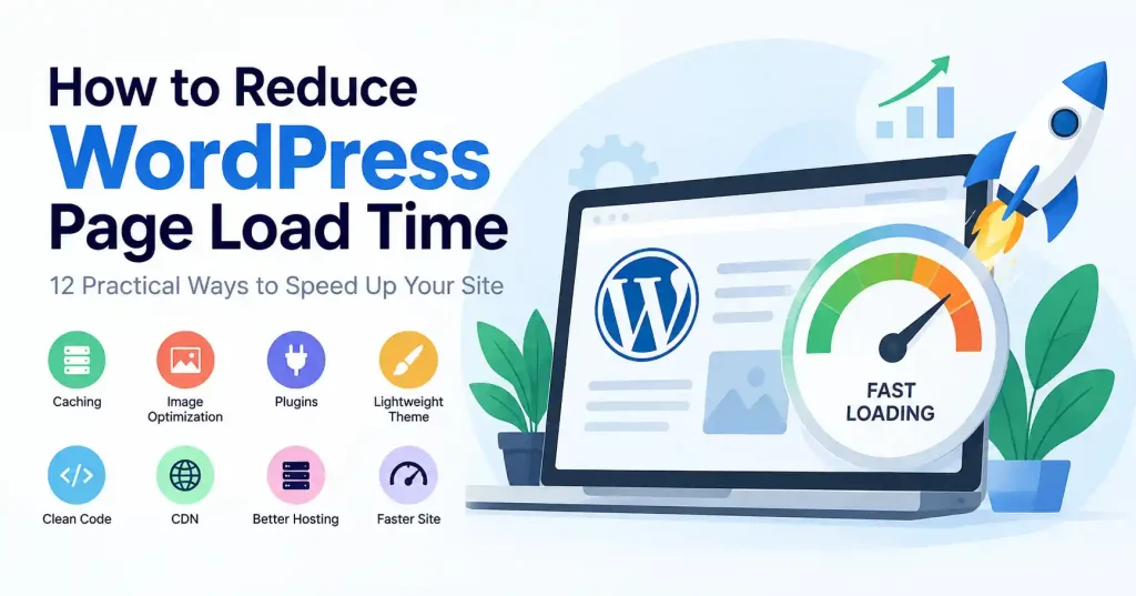 How to reduce WordPress page load time with speed optimization techniques