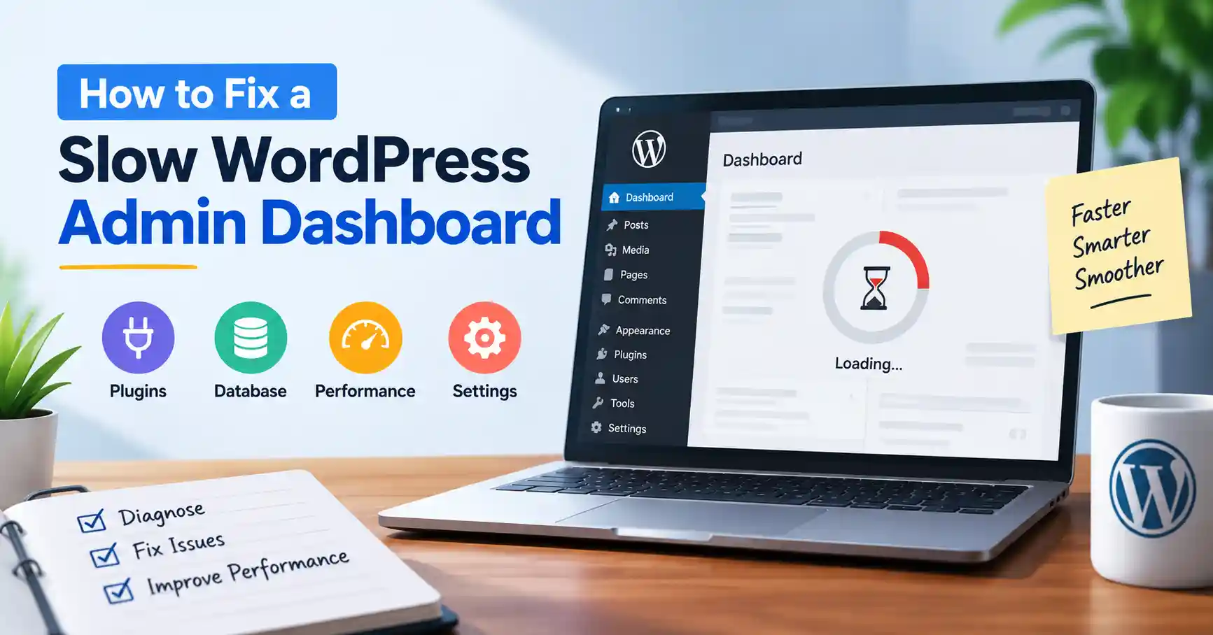 How to fix a slow WordPress admin dashboard