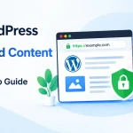 How to fix WordPress mixed content error