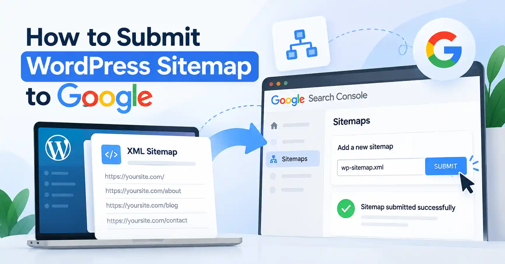 How to submit WordPress sitemap to Google Search Console